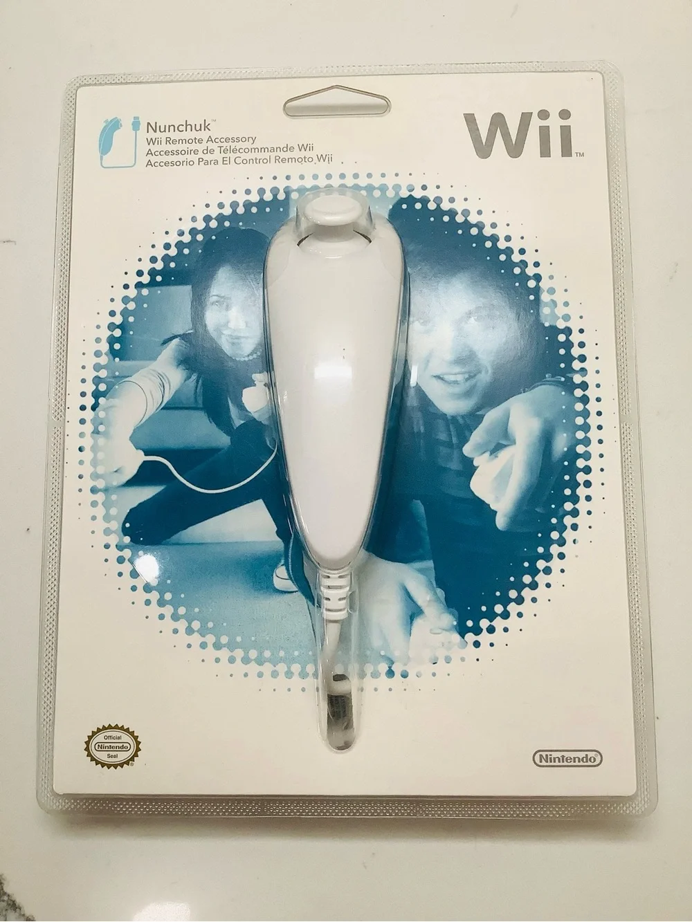 Nintendo Wii Remote & Nunchuk Combo White Genuine Factory Sealed NEW